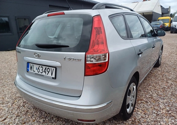 Hyundai I30 cena 15900 przebieg: 214000, rok produkcji 2009 z Bieżuń małe 137